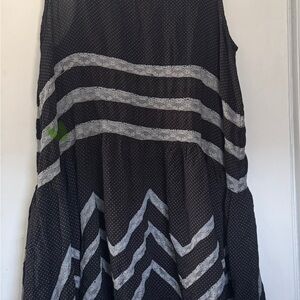 Free People Black and White Tunic